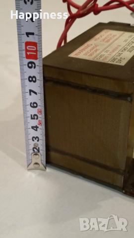 Трансформатор от микровълнова заедно с кондензатора, снимка 2 - Микровълнови - 51954983