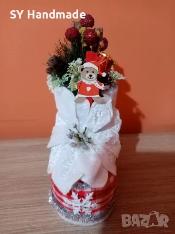 Коледен ботуш ръчна изработка 