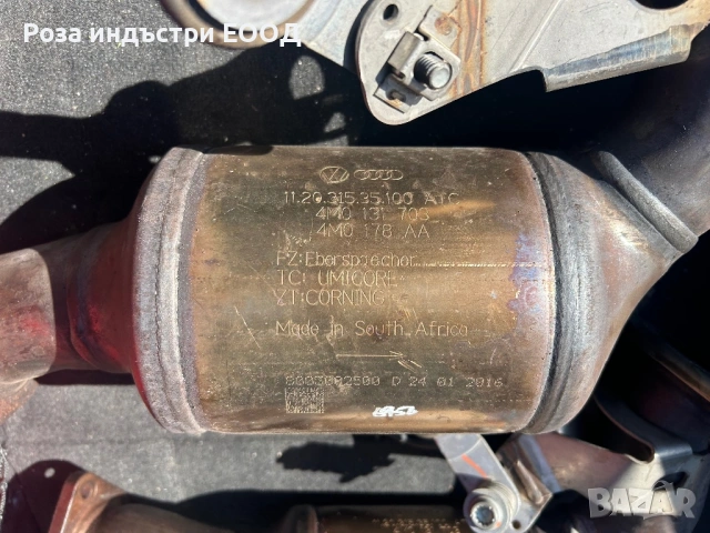 Катализатор AUDI Q7 4m  ( 11.20.315.35.100 ), снимка 2 - Части - 53750702