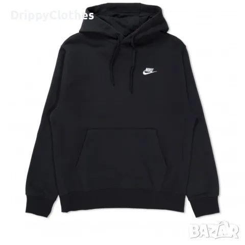 Оригинален мъжки суичър Nike Club Fleece, снимка 5 - Суичъри - 56112874