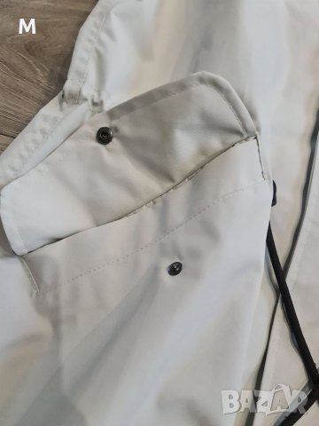 Жестоко мъжко издължено яке / ветровка / шлифер BERSHKA. С качулка и джобове. , снимка 4 - Якета - 35946250