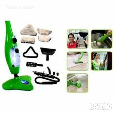 Стийм моп парочистачка– почиства и полира повърхности steam mop