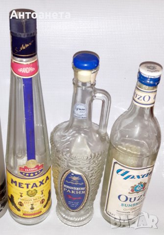 Стари бутилки от алкохол, вино и др., празни, снимка 13 - Колекции - 35683198