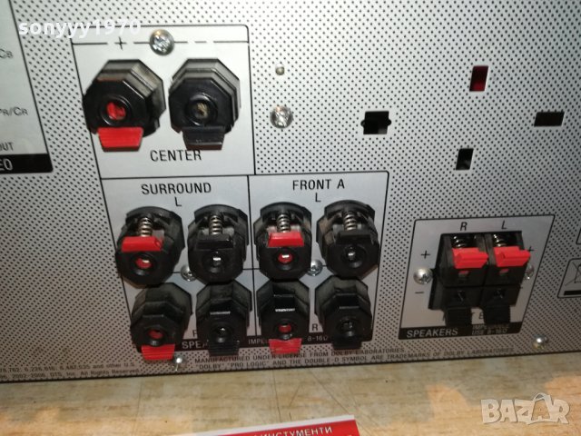 SONY STR-DG510 ТРАНЗИСТОРЕН RECEIVER-PROTECT 2602221817, снимка 15 - Ресийвъри, усилватели, смесителни пултове - 35924628