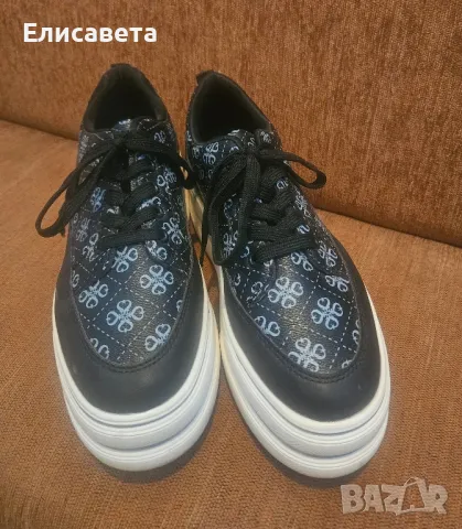 Дамски кецове на платформа , снимка 1