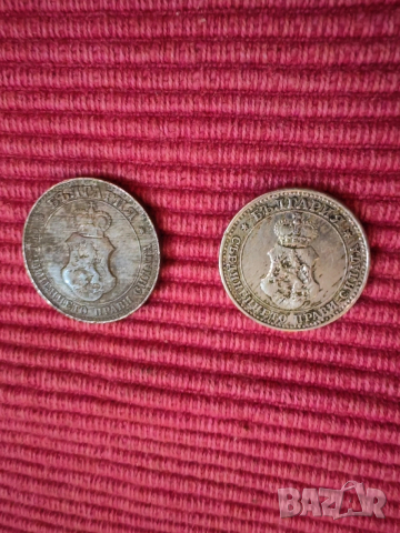 Две монети 10 и 20 стотинки 1913 година. , снимка 2 - Нумизматика и бонистика - 52456979