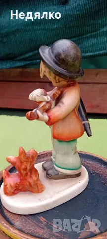 Стара немска порцеланова фигурка,1930г, снимка 3 - Колекции - 49269549