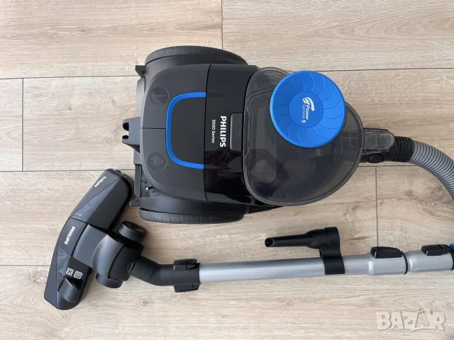Прахосмукачка без торба Philips Powerpro compact , снимка 2 - Прахосмукачки - 56257216