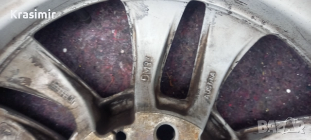 Оригинални алуминиеви джанти BMW 16'' 5x120 E90 ET34 – OEM 6775593, снимка 6 - Гуми и джанти - 51463753