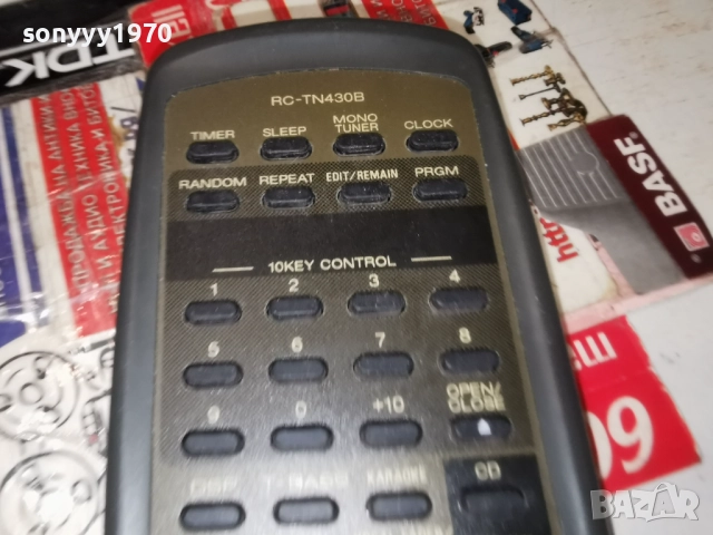 AIWA RC-TN430B AUDIO REMOTE CONTROL 2212251831, снимка 12 - Ресийвъри, усилватели, смесителни пултове - 52877266