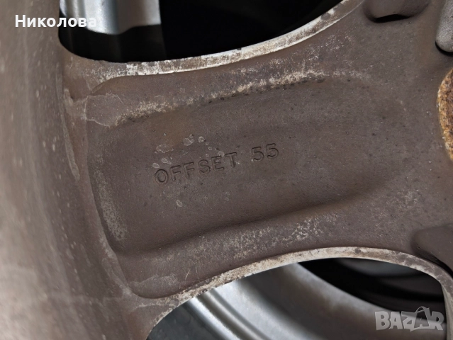 Алуминиеви джанти 16 цола 5х100 , снимка 4 - Гуми и джанти - 52176243