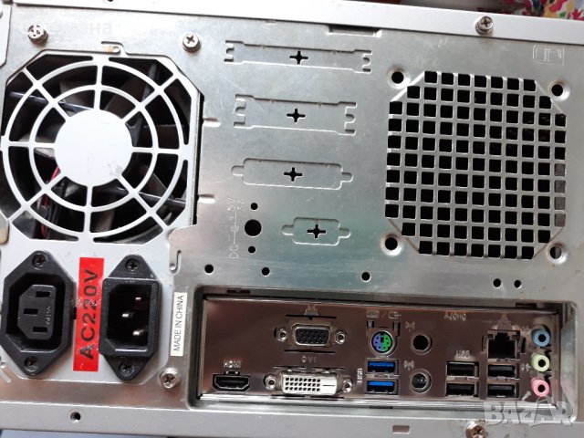 компютър с мноого бърз 1-ви диск и за монитор 4К до 60Hz, снимка 5 - Работни компютри - 42671695