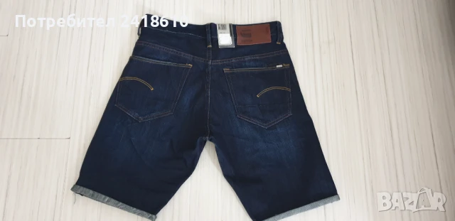 G - Star 3301 Tapered Short Jeans Mens Size 31 НОВО!  ОРИГИНАЛ! Мъжки Къси Дънкови Панталони!, снимка 5 - Къси панталони - 50565220