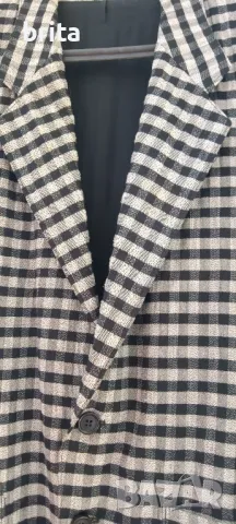 Унисекс Карирано Сако , снимка 11 - Сака - 49234384