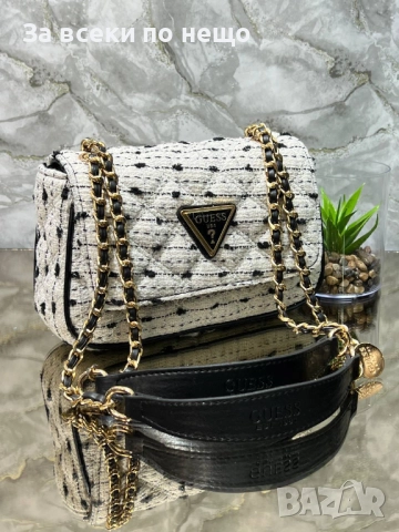 Guess Дамска Чанта С Дълга Дръжка Синджри За През Рамо - Налични Различни Цветове Код SK188, снимка 2 - Чанти - 52518483