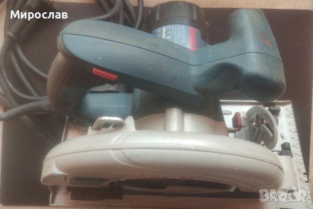 Ръчен циркуляр Bosch GKS 190, снимка 2 - Триони и циркуляри - 52627787