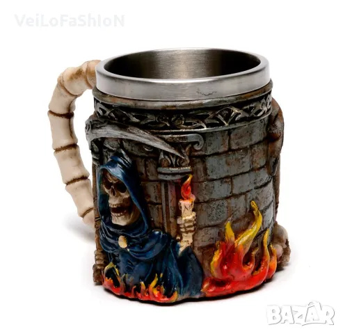 Нова 3D Чаша с Череп, снимка 3 - Декорация за дома - 49197062