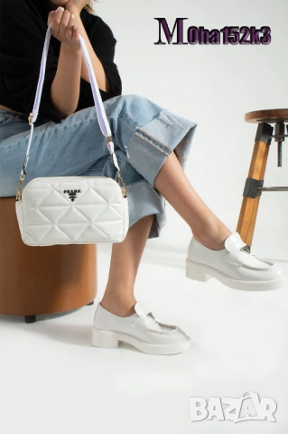 мокасини prada, снимка 7 - Дамски обувки на ток - 51457887