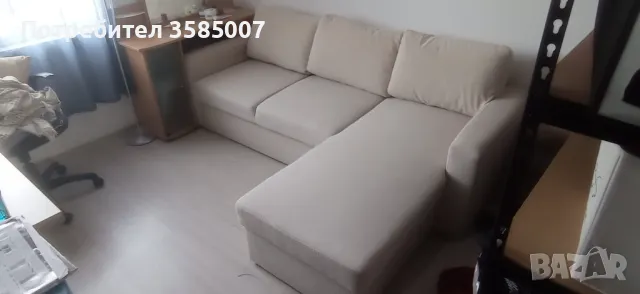 Продавам разтегателен ъглов диван, снимка 1