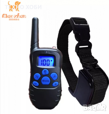 ЕЛЕКТРОНЕН НАШИЙНИК ( ЕЛЕКТРОННА КАИШКА) ЗА КУЧЕ,ДО 500 МЕТРА ОБХВАТ,ВОДОУСТОЙЧИВИ, снимка 4 - За кучета - 36370213