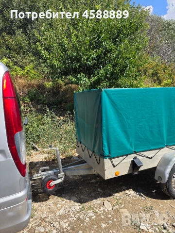 Продавам ремарке 750 кг., снимка 2 - Ремаркета - 51644068