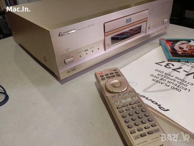 Pioneer DVD Playr DV-737, снимка 9 - Плейъри, домашно кино, прожектори - 53666394