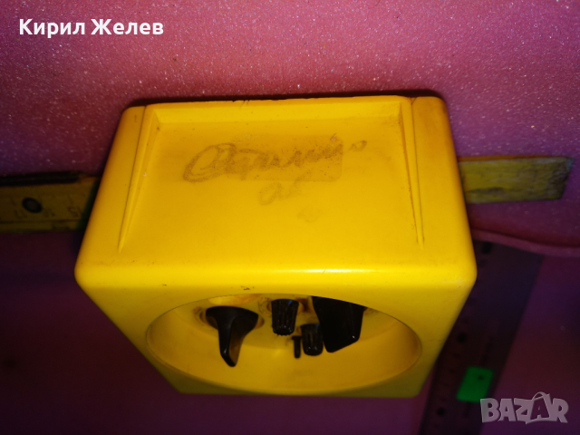 SLAVA MADE in USSR Стар КОЛЕКЦИОНЕРСКИ РУСКИ БУДИЛНИК МЕХАНИЧЕН НАСТОЛЕН ЧАСОВНИК СЛАВА СССР 43576, снимка 10 - Антикварни и старинни предмети - 44548898