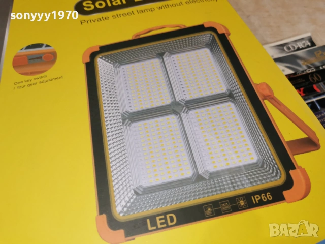 BIG SOLAR LED LIGHT 2102261903, снимка 8 - Къмпинг осветление - 53575372