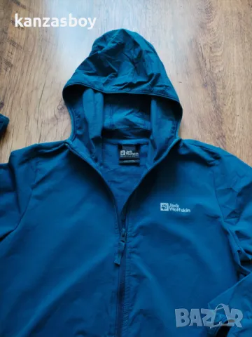Jack Wolfskin Kid's Solyd Jacket - детско яке-мембрана 152см., снимка 3 - Детски якета и елеци - 49547576