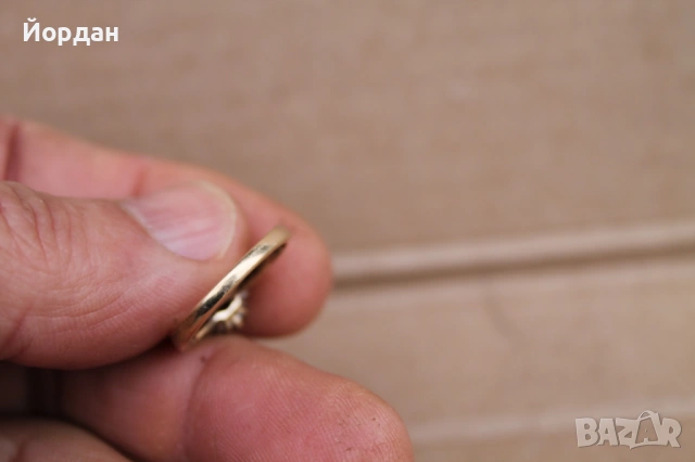 Златен дамски пръстен , снимка 7 - Пръстени - 53862983