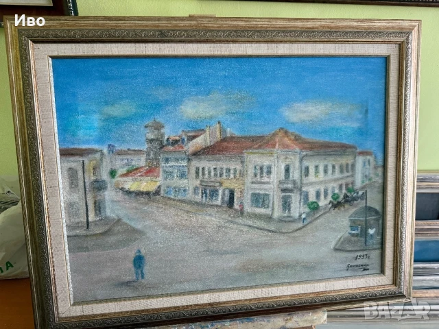 Картини масло върху платно, натюрморт,портрети и пейзажи от Доц д-р Христо Иванов Сапунджиев, снимка 17 - Картини - 50676247