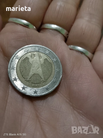 2 евро монета