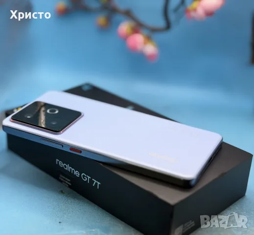 ГАРАНЦИОНЕН!!! Realme GT 7T, 12GB RAM, 512GB, 5G, IceSense Blue, снимка 7 - Други - 55944661