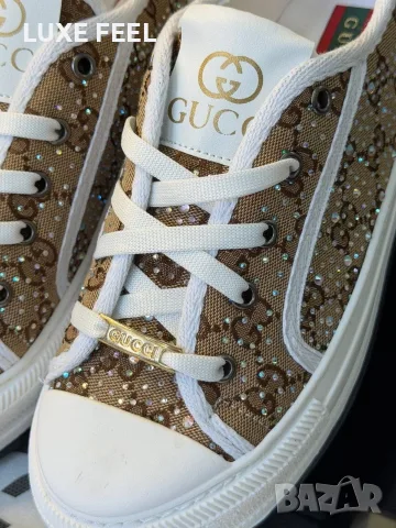 Gucci ⚜️Дамски Кецове , снимка 11 - Кецове - 55975677