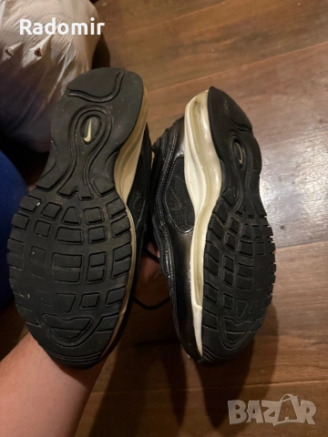 nike airmax 97 black and white woman 