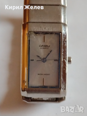 Дамски часовник CASIO QUARTZ WATER RESIST, снимка 2 - Дамски - 36145681