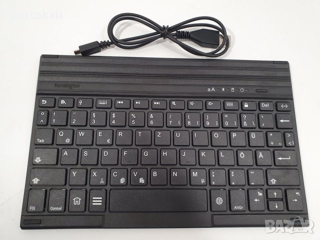 +Гаранция Блутут Bluetooth безжична клавиатура Kensington Keyfolio Pro, снимка 5 - Клавиатури и мишки - 36484228