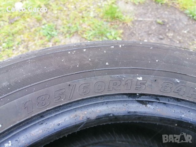 Гуми 185 60 15 Кумхо 4 броя Kumho Цената е за брой гума Без коментар на цената  , снимка 6 - Гуми и джанти - 35867383
