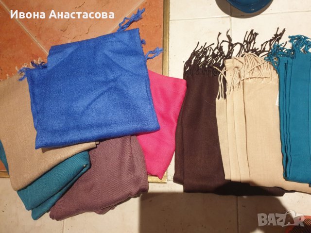 ЕДНОЦВЕТНИ ШАЛОВЕ, снимка 3 - Шалове - 31205559