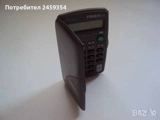 Ретро стари винтидж колекционерски калкулатори - лот от 3, снимка 16 - Други ценни предмети - 56205665