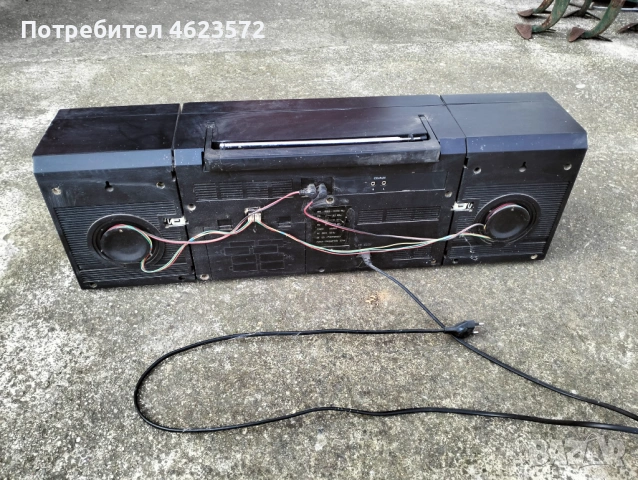 Радиокасетофон Silver, снимка 7 - Антикварни и старинни предмети - 53139582