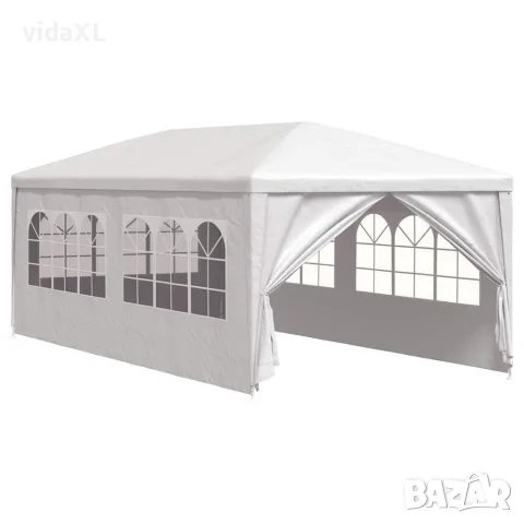 vidaXL Парти шатра, 3х6 м, бяла