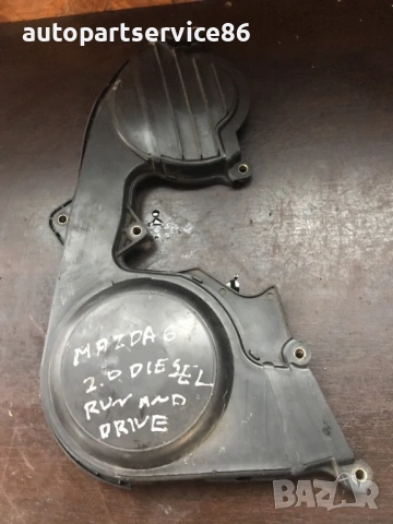 Капак на двигателния ремък за Mazda 6 2.0D (2002-2007) RF5C10510, снимка 2 - Части - 53624712