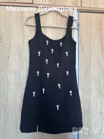 Черна рокля Shein