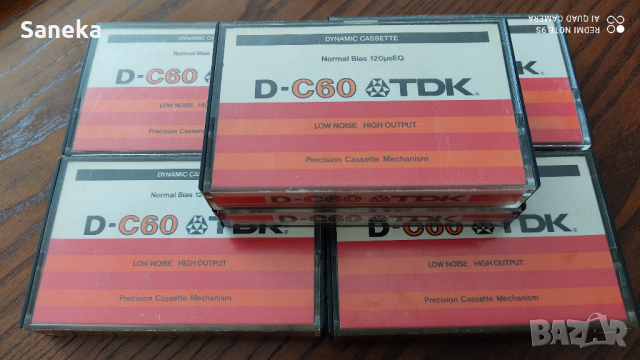 TDK D-C60, снимка 2 - Аудио касети - 36155993