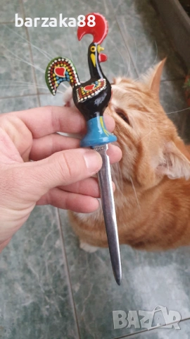 Нож за писма Петел, снимка 8 - Колекции - 53536861