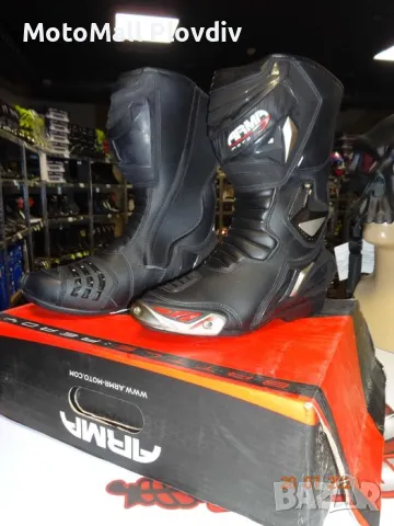 Нови мото ботуши Arma Harada WP мотор писта чопър2, снимка 6 - Аксесоари и консумативи - 49257280