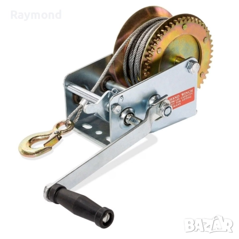 Лебедка за лодки и ремаркета KraftWorld – 2500 lbs (1100 кг), 10м стоманено въже, снимка 2 - Други инструменти - 51793453