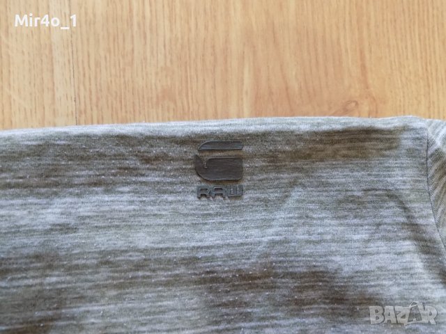 Тениска g-star raw g star риза блуза фанела оригинална спортна мъжка S, снимка 3 - Тениски - 41876592