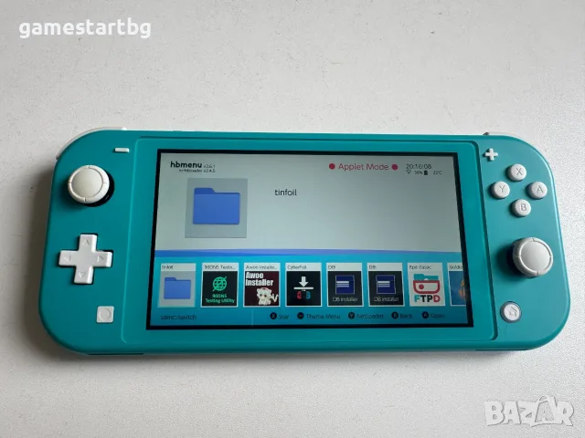 Nintendo Switch Lite 32GB+128GB хакнато, снимка 4 - Nintendo конзоли - 56232815